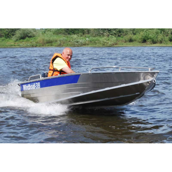 Алюминиевая лодка WINDBOAT-38 в Ярославле