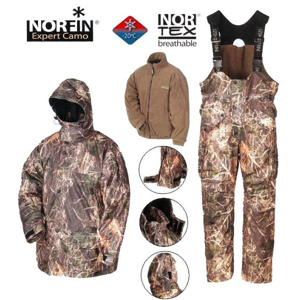 Костюм зимний NORFIN EXPERT CAMO в Ярославле