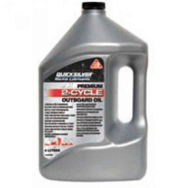 Масло Quicksilver Premium 2-Cycle TСW3 4л 92-858022QB1 в Ярославле