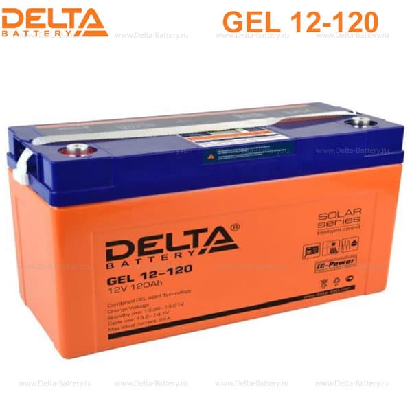Аккумуляторная батарея Delta GEL 12-120 в Ярославле Аккумуляторная батарея Delta GEL 12-120 в Ярославле