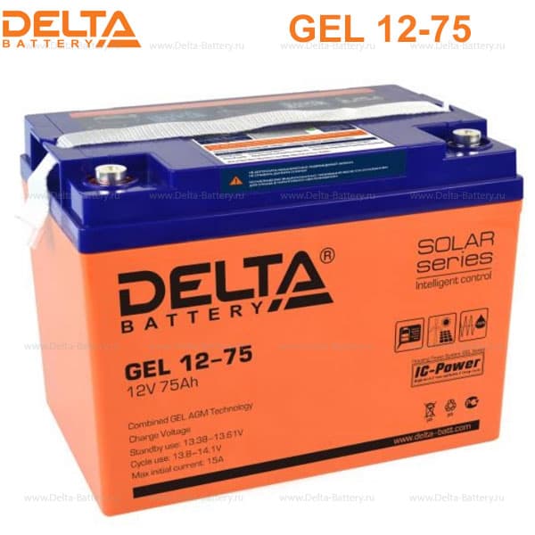 Аккумуляторная батарея Delta GEL 12-75 в Ярославле
